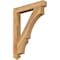 Ekena Millwork Balboa Arts & Crafts Rough Sawn Bracket, Western Red Cedar, 4"W x 30"D x 38"H BKT04X30X38BOA03RWR - alternate 1